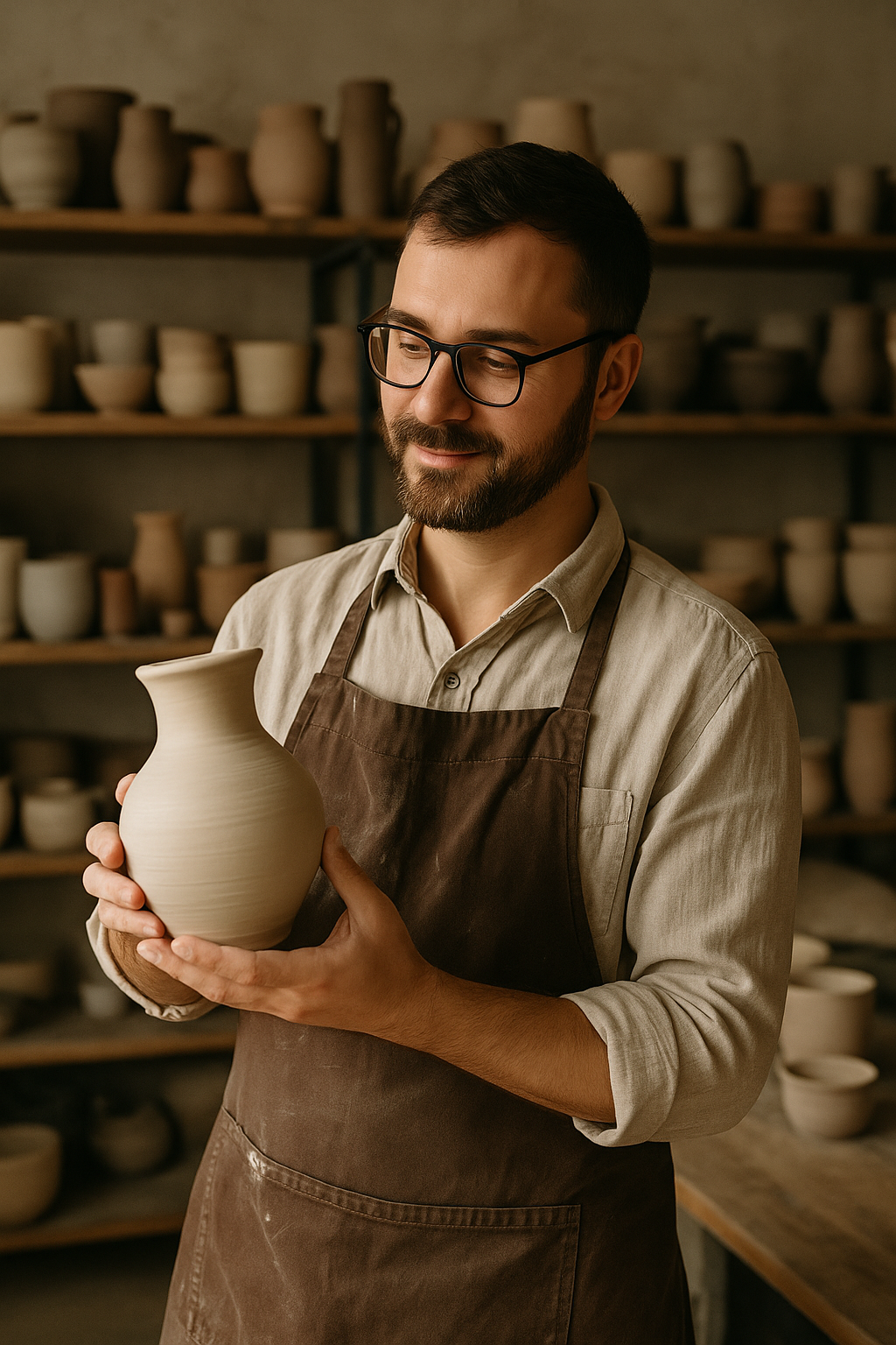 OwlTrending founder and ceramic artist