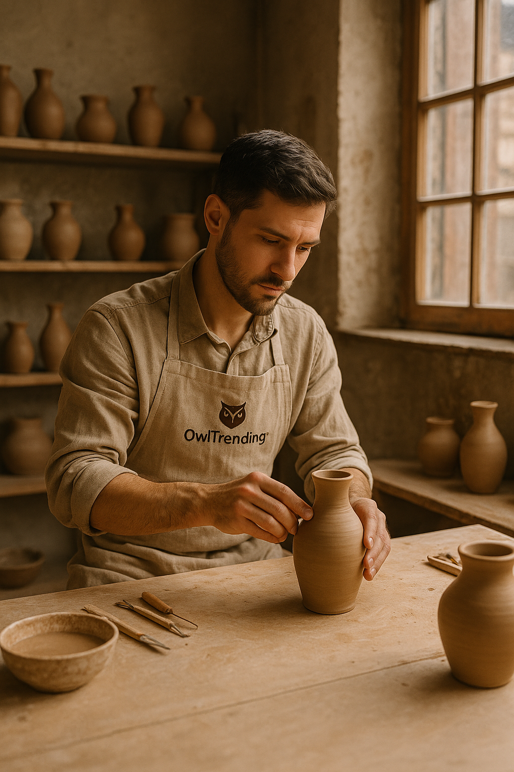 OwlTrending Artisan in Studio