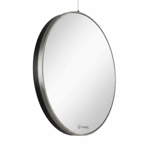 trending round wall mirror – minimalist decorative accent for modern interiors